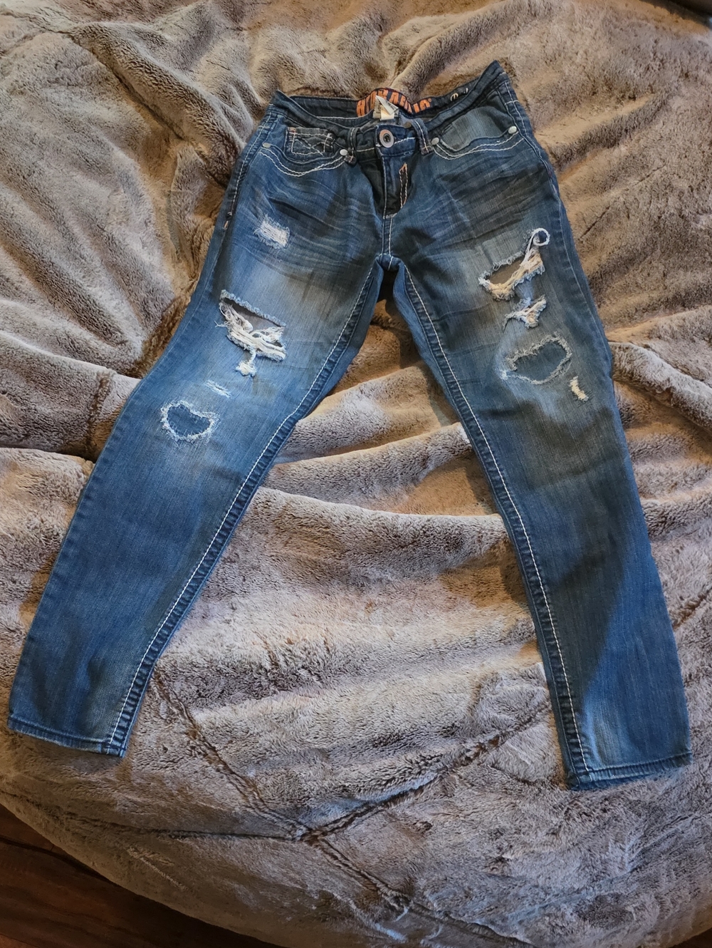 Hydraulic Blue Denim Jeans